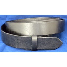 VGP Full Grain Plain Leather Belt With No Design. Black 66"(168cm).Cut To Fit